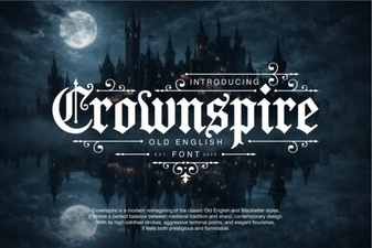 Crownspire Font: Creative Typography Projects