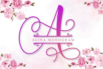 Alina Monogram Font: Elegance for Modern Design Projects