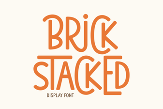 Building a Stacked Brick Font