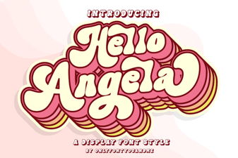 Hello Angela Font: Elegant & Creative Lettering
